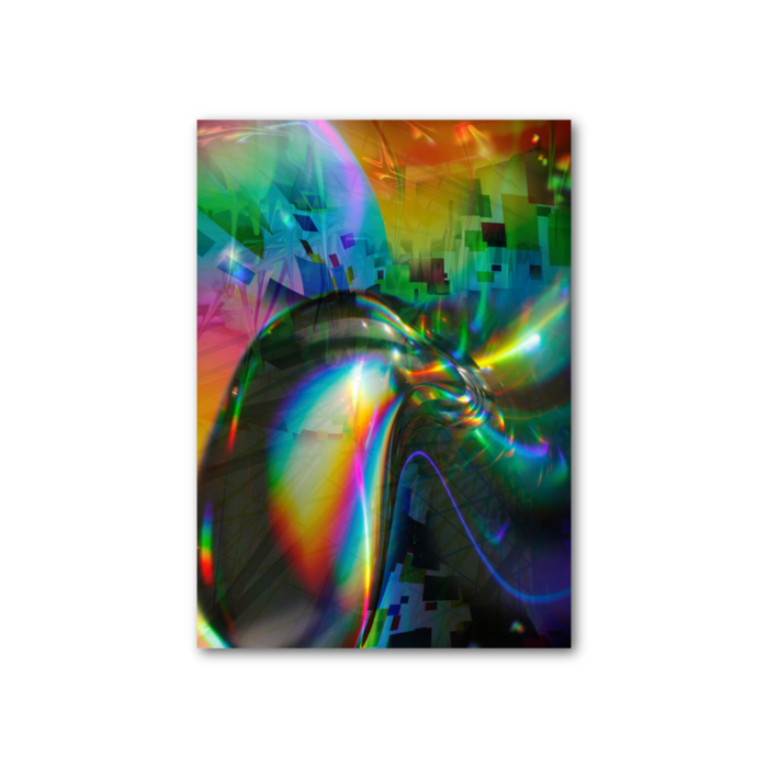 フォト風カード - 縦 - 片面