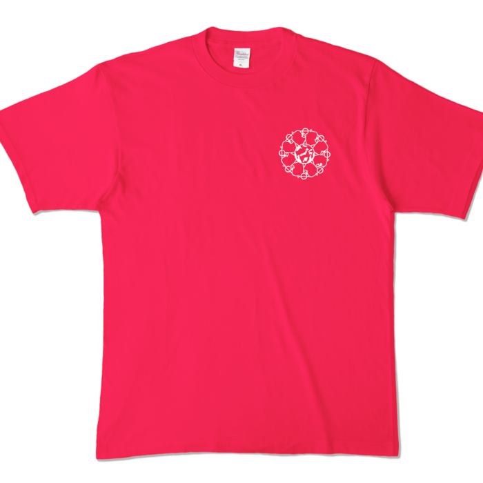 カラーTシャツ - XL - ホットピンク (濃色)