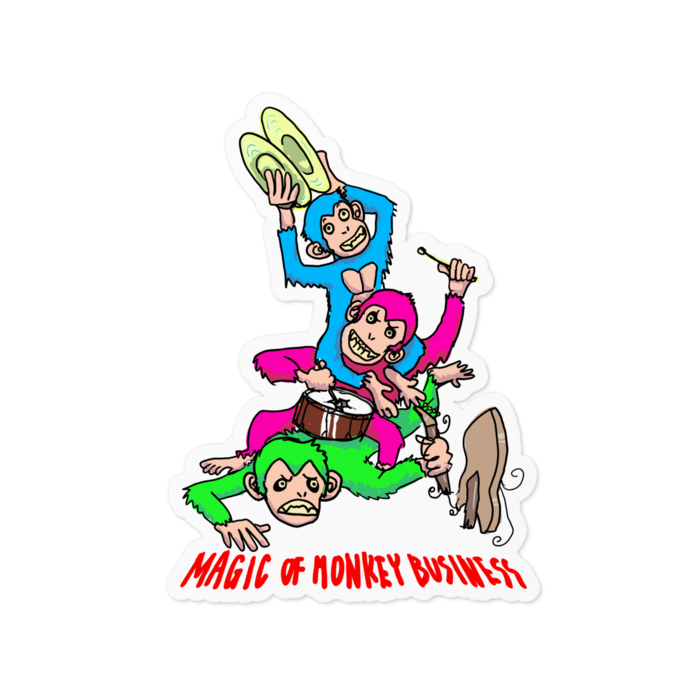 ステッカー - 100 x 100 (mm)