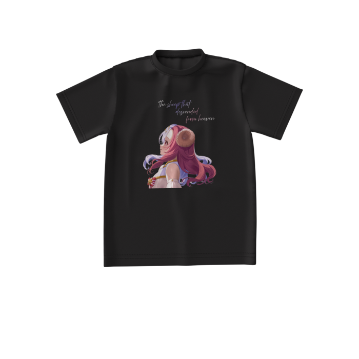 ビッグシルエットTシャツ - S - 正面 ブラック