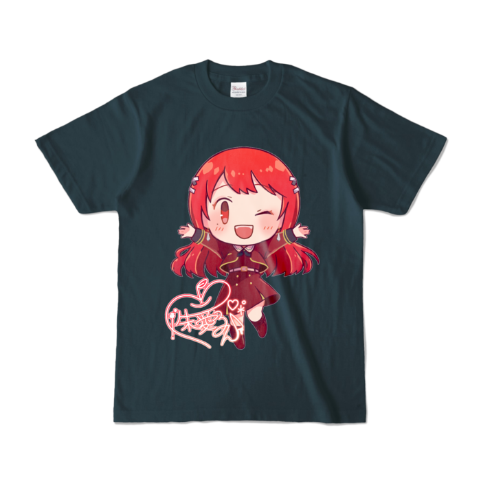 カラーTシャツ - S - デニム (濃色)