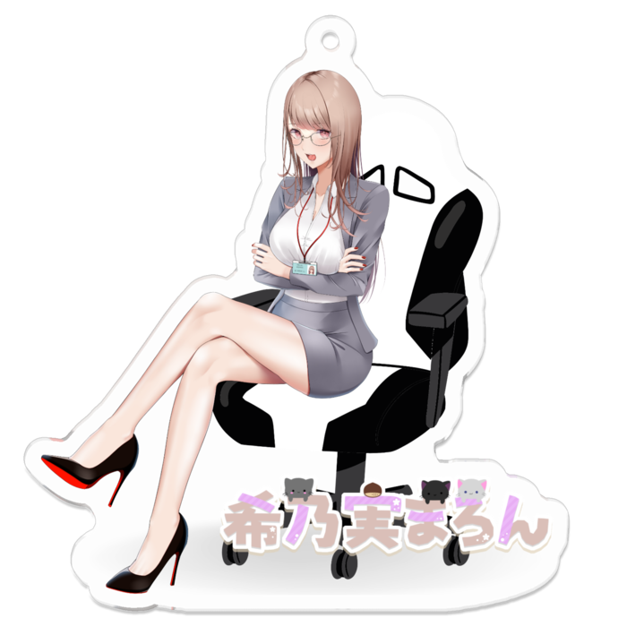 アクリルキーホルダー - 70 x 70 (mm)