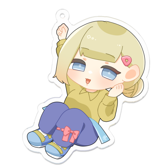 アクリルキーホルダー - 70 x 70 (mm)