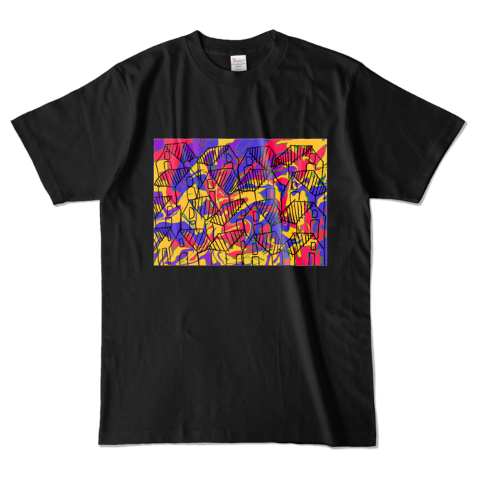 カラーTシャツ - L - ブラック (濃色)