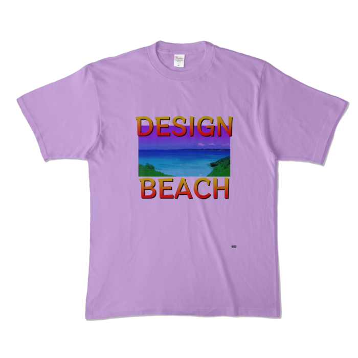 カラーTシャツ - XL - ライトパープル (淡色)