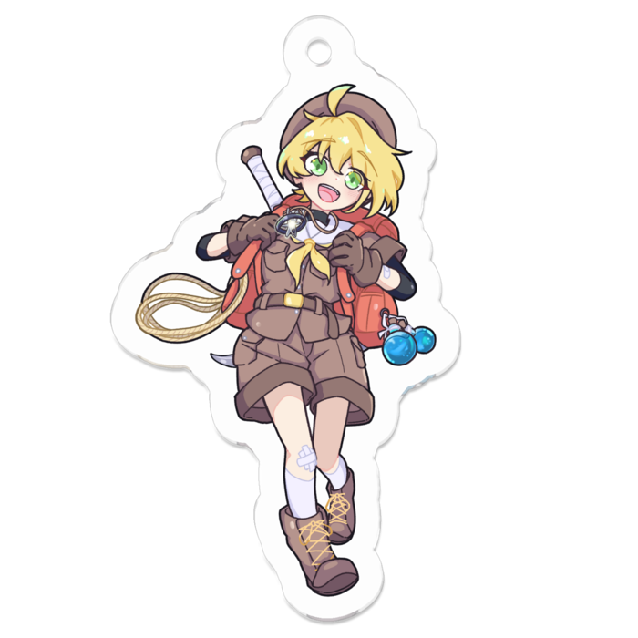 アクリルキーホルダー - 50 x 50 (mm)