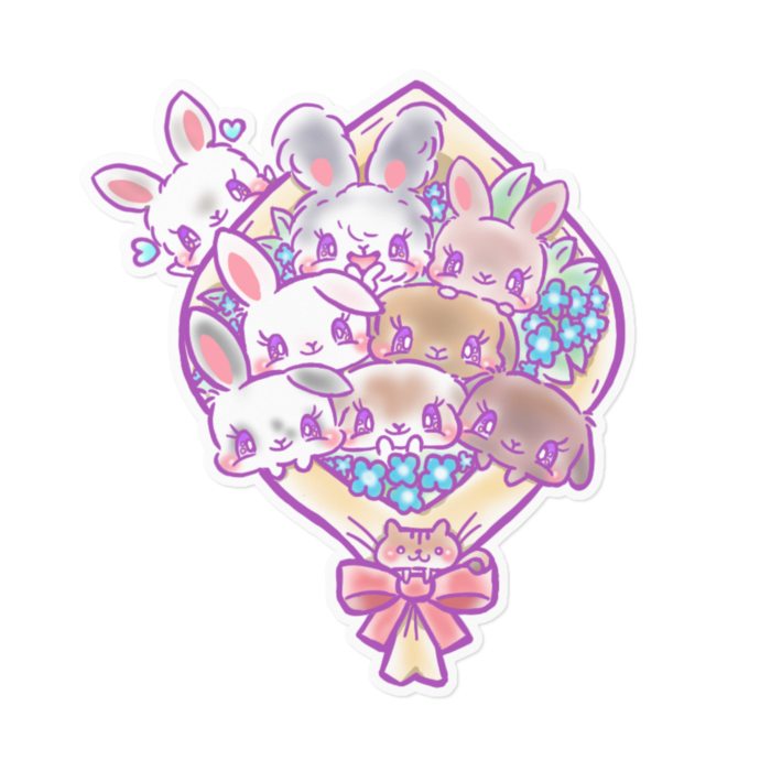 ステッカー - 160 x 160 (mm)