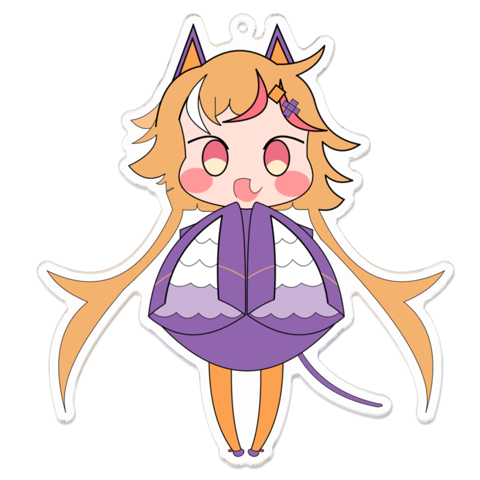 アクリルキーホルダー - 100 x 100 (mm)