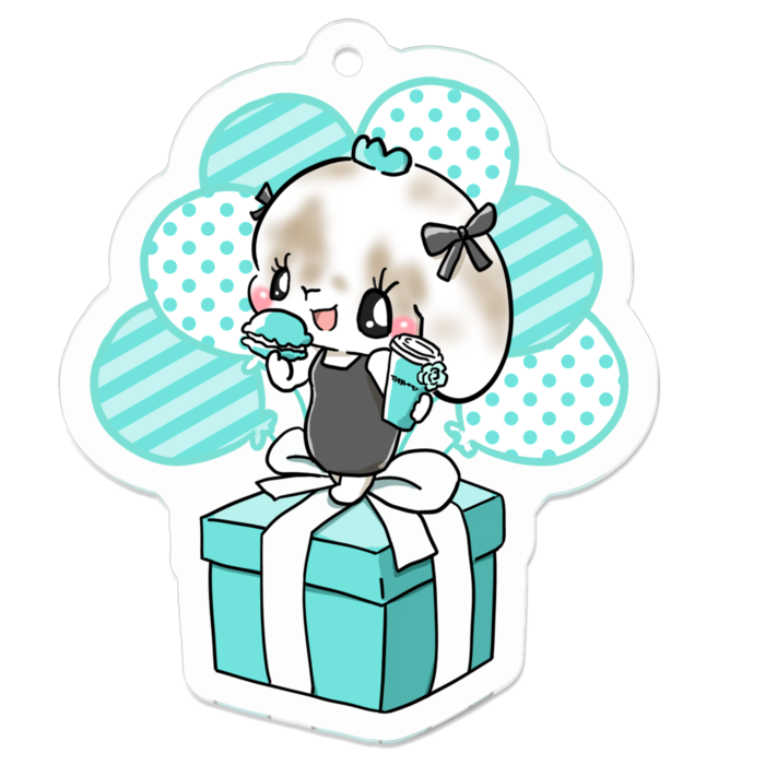 アクリルキーホルダー - 50 x 50 (mm)