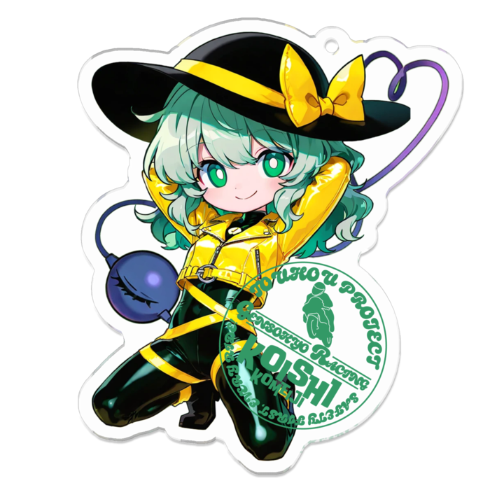 アクリルキーホルダー - 70 x 70 (mm)