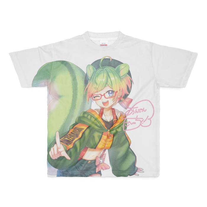 安全だいいち！フルグラフィックTシャツ - M - 正面印刷のみ