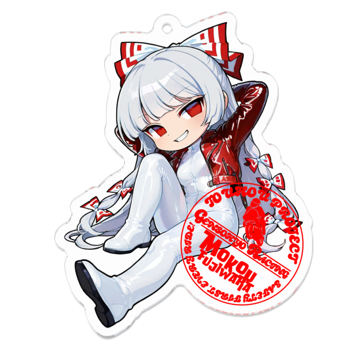 アクリルキーホルダー - 70 x 70 (mm)