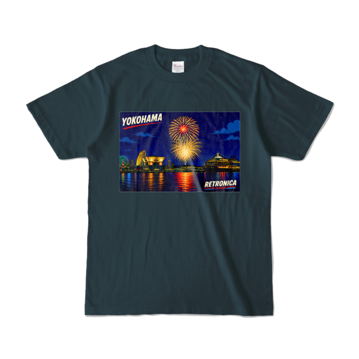 カラーTシャツ - S - デニム (濃色)