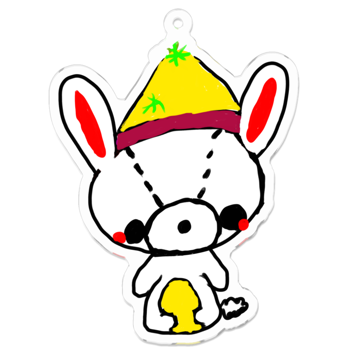 アクリルキーホルダー - 70 x 70 (mm)