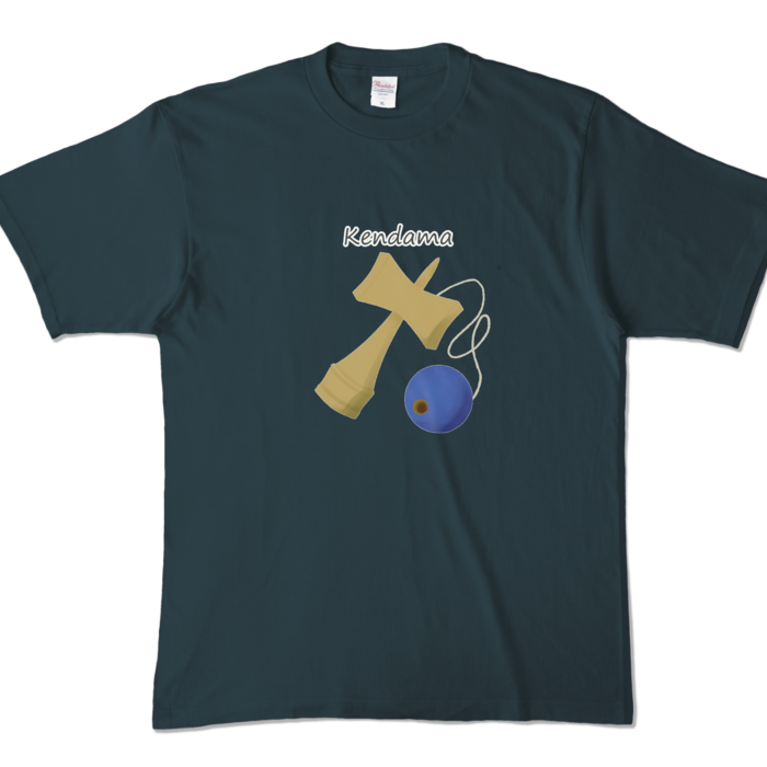 カラーTシャツ - XL - デニム (濃色)