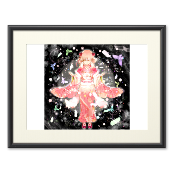 ひつじと彩りの闇 - A4