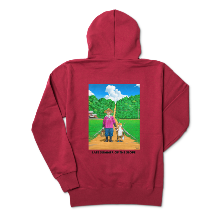 パーカー - M - バーガンディ