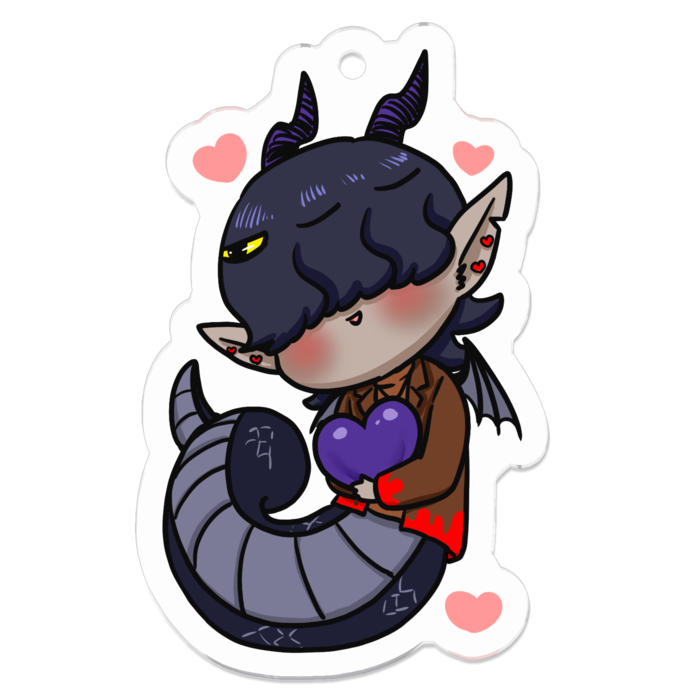 アクリルキーホルダー - 50 x 50 (mm)