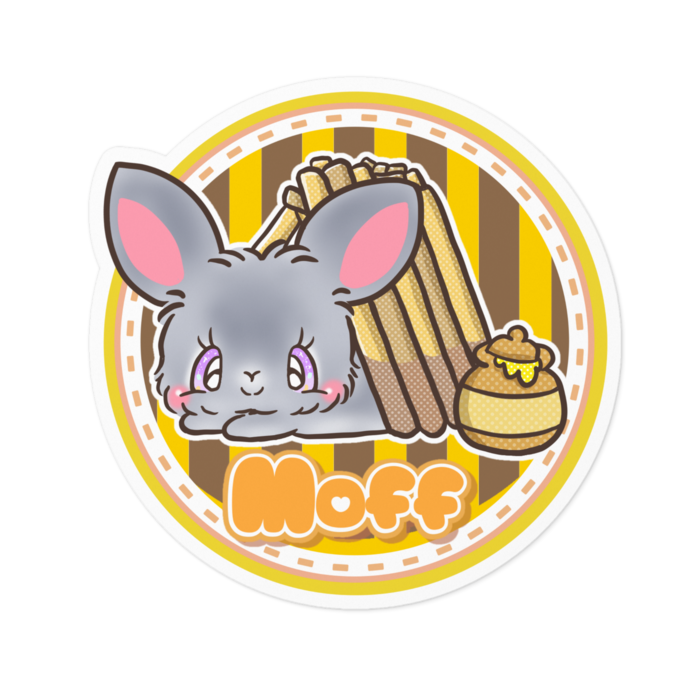 ステッカー - 100 x 100 (mm)