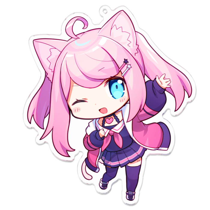 アクリルキーホルダー - 100 x 100 (mm)