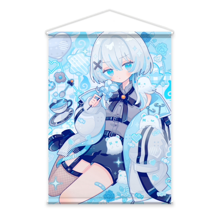 【怒り顔】タペストリー - B2縦