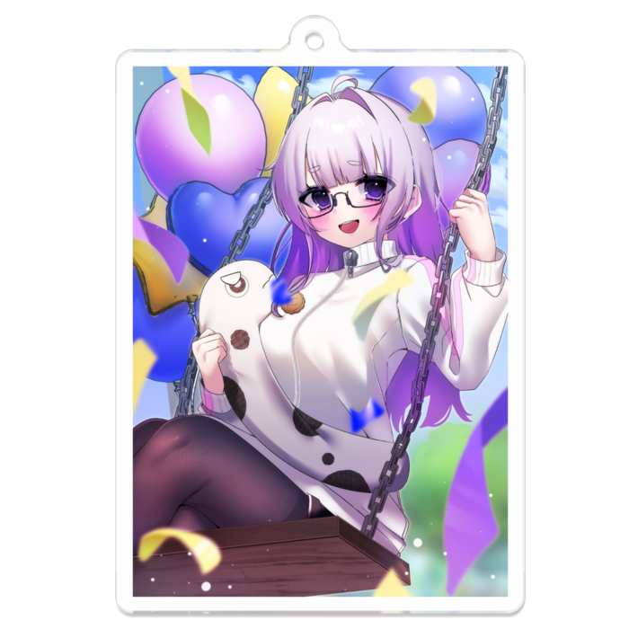 アクリルキーホルダー - 70 x 70 (mm)