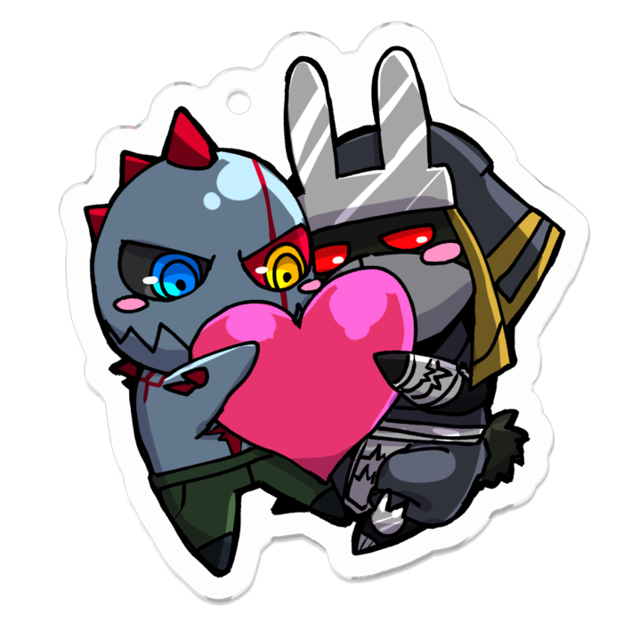 アクリルキーホルダー - 50 x 50 (mm)