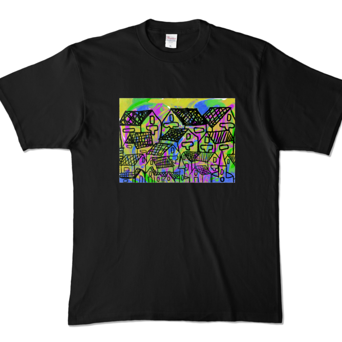 カラーTシャツ - XL - ブラック (濃色)