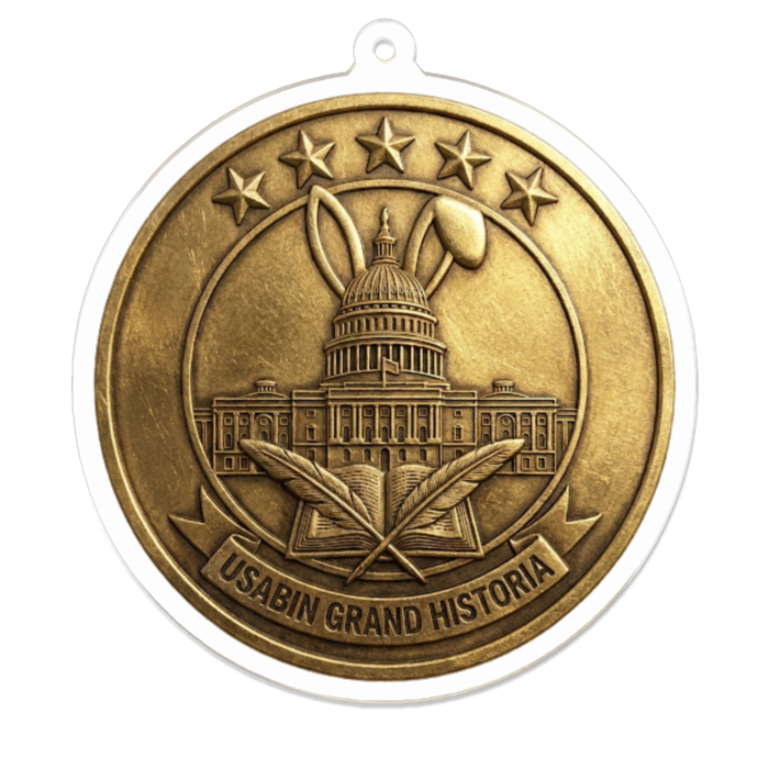 アクリルキーホルダー - ゴールド