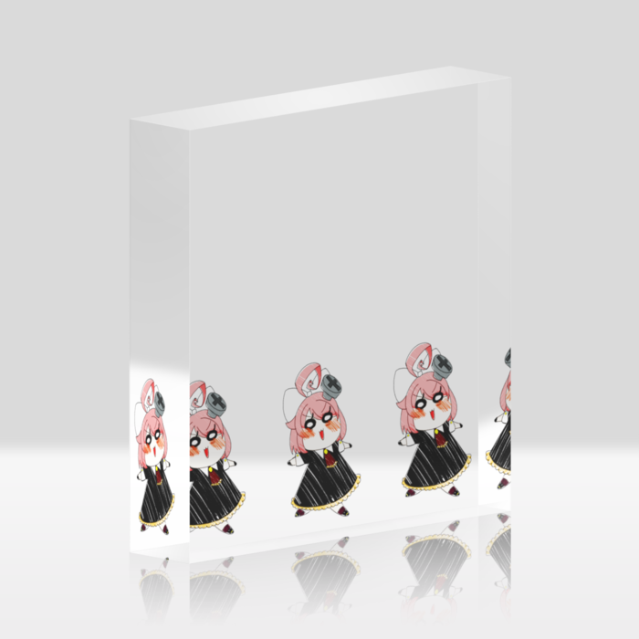 アクリルブロック - 100x100mm