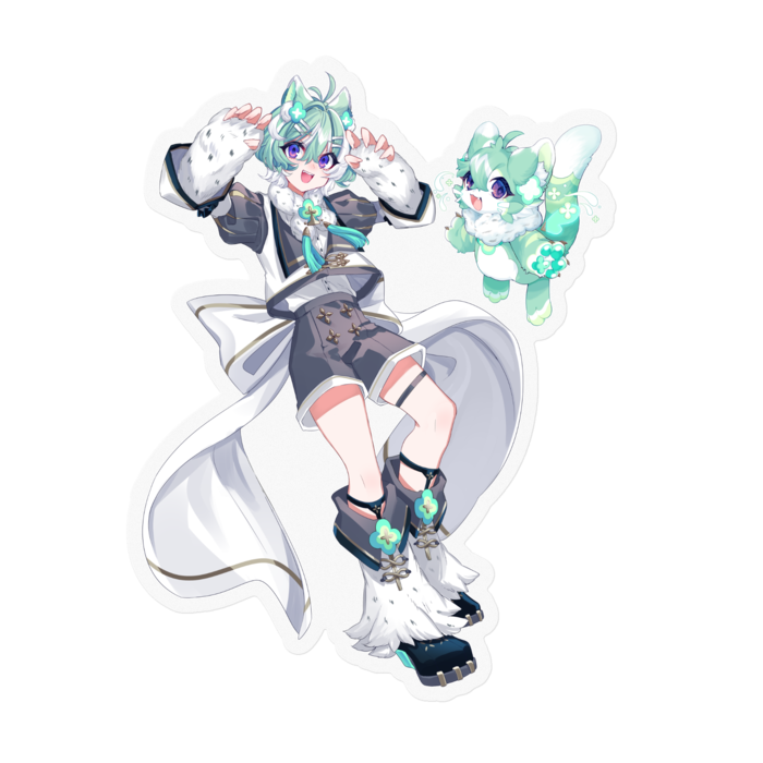 ステッカー - 100 x 100 (mm)(1)