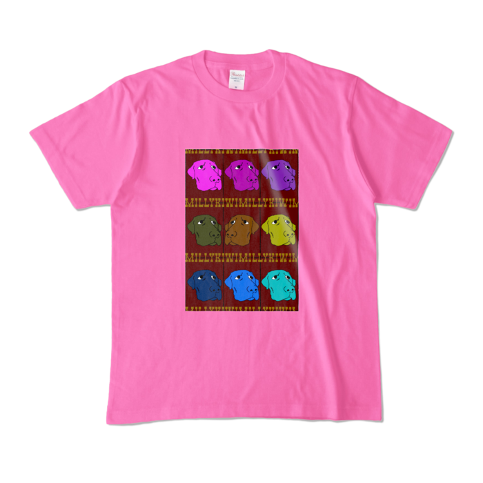 カラーTシャツ - M - ピンク (濃色)