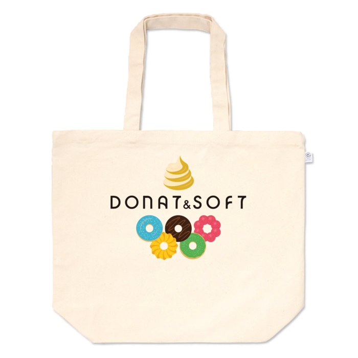 トートバッグ - L - プリント面積中