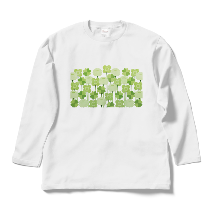 ロングスリーブTシャツ　白色　L