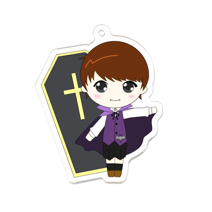 アクリルキーホルダー - 70 x 70 (mm)