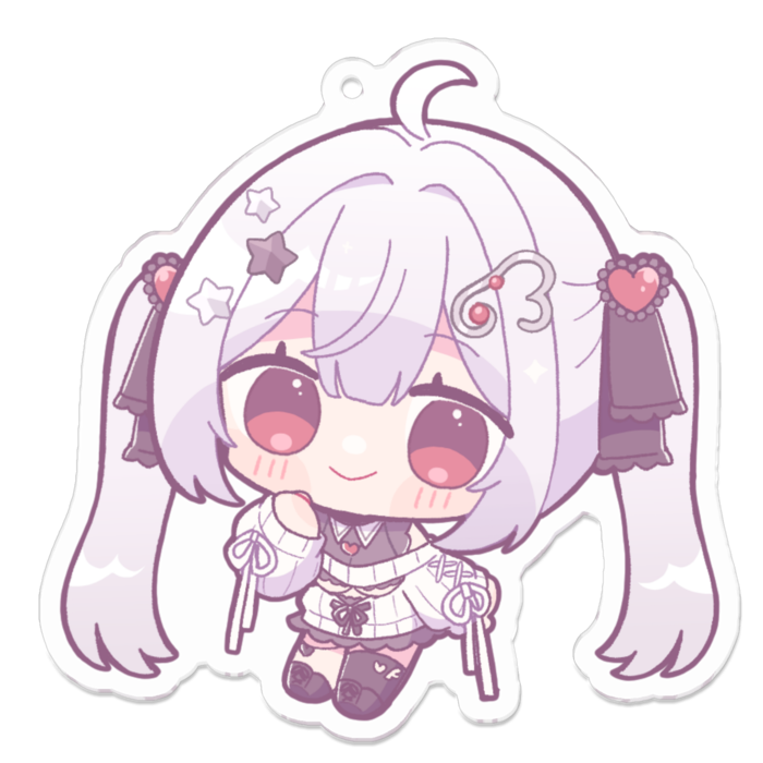 アクリルキーホルダー - 70 x 70 (mm)
