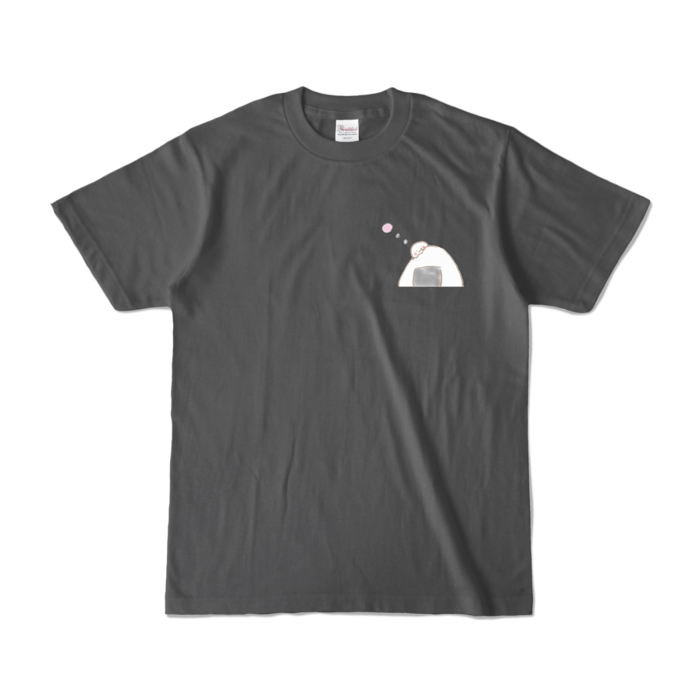 カラーTシャツ - S - チャコール (濃色)