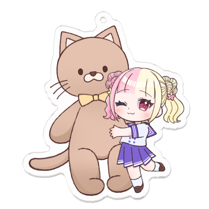 アクリルキーホルダー - 70 x 70 (mm) M