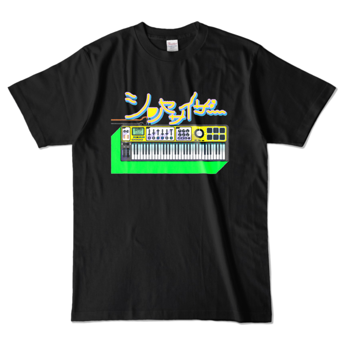カラーTシャツ - L - ブラック (濃色)