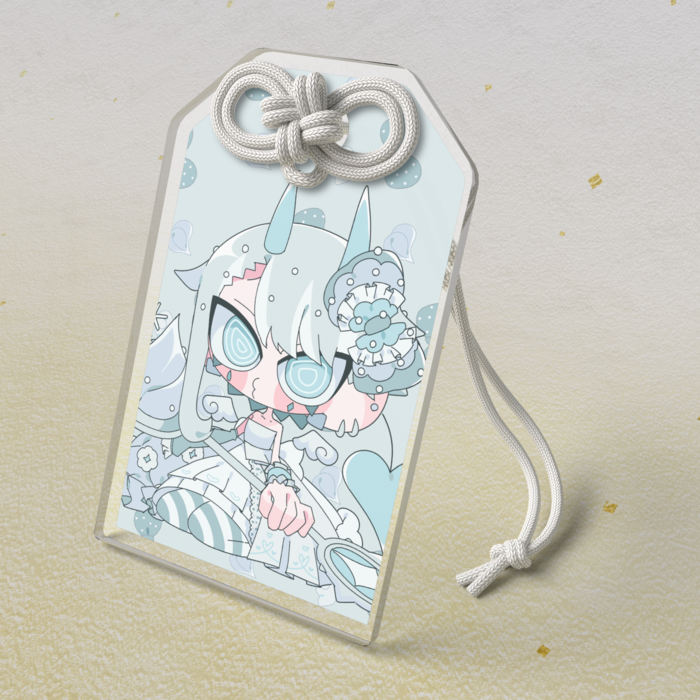 アクリルお守り - 50 × 80mm