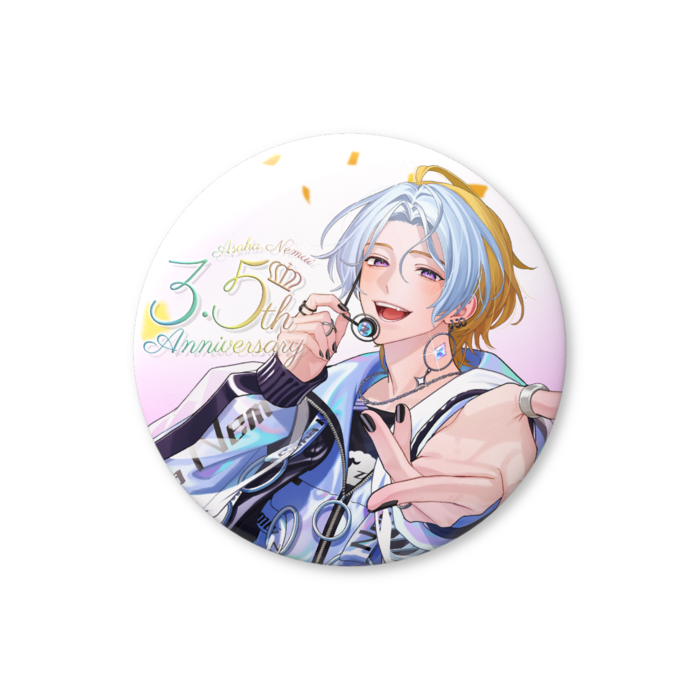 3.5周年記念_バッジ(32mm) - 通常版