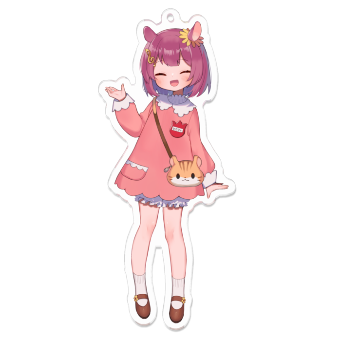 アクリルキーホルダー - 100 x 100 (mm)