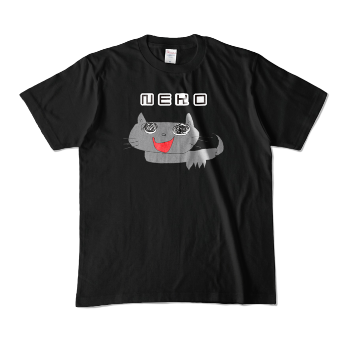 カラーTシャツ - M - ブラック