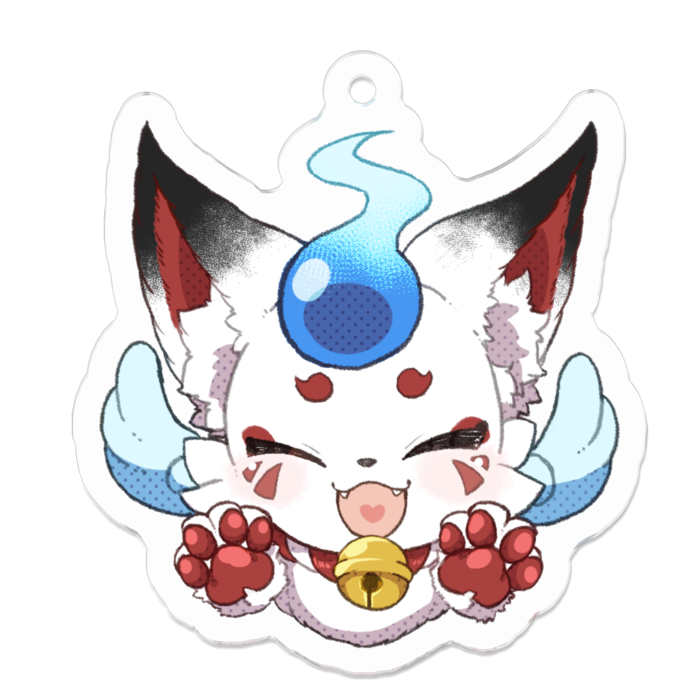 アクリルキーホルダー - 50 x 50 (mm)