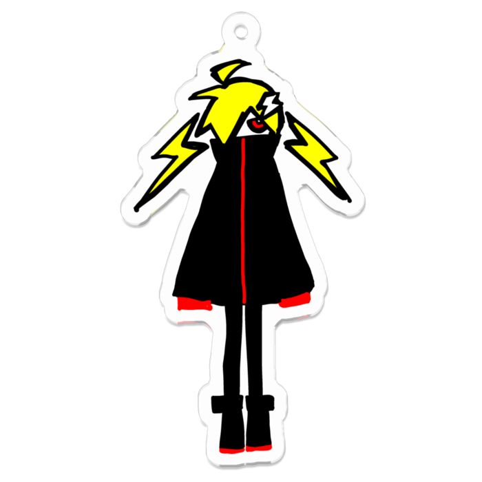 アクリルキーホルダー - 70 x 70 (mm)