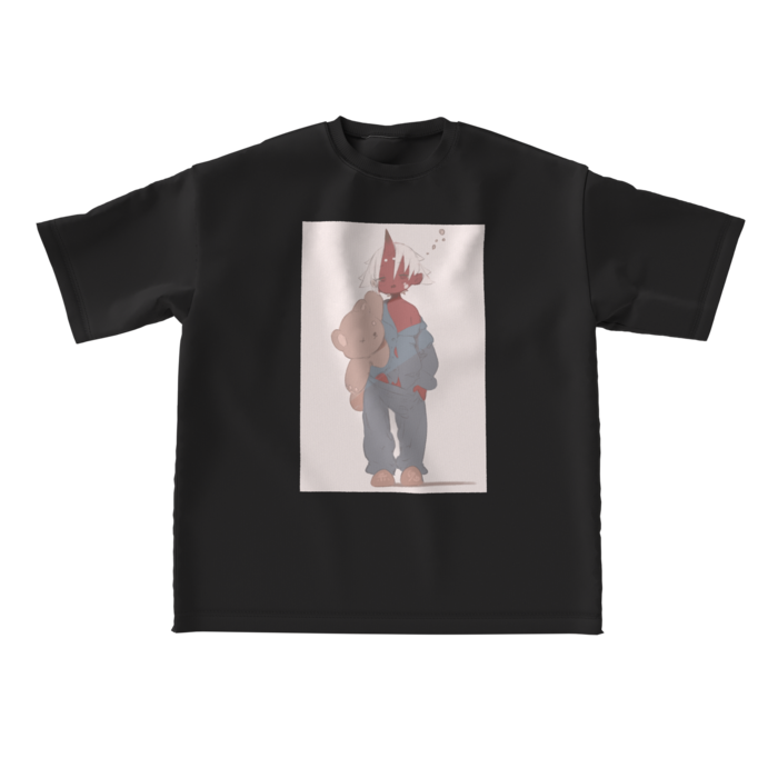 ビッグシルエットTシャツ - L - 正面(2)