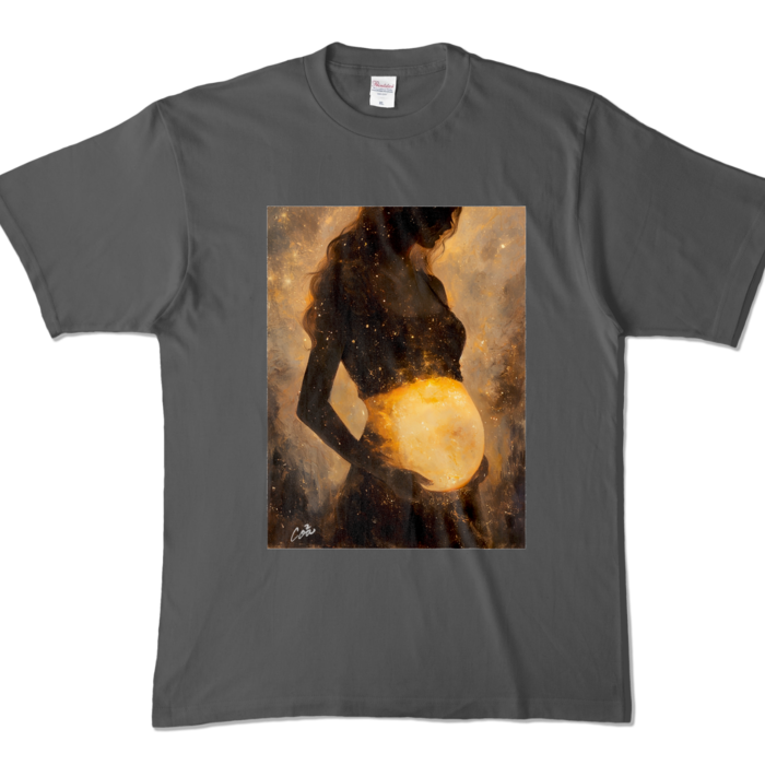 カラーTシャツ - XL - チャコール (濃色)