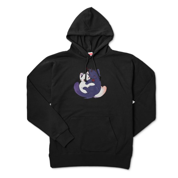 パーカー - XL - ブラック