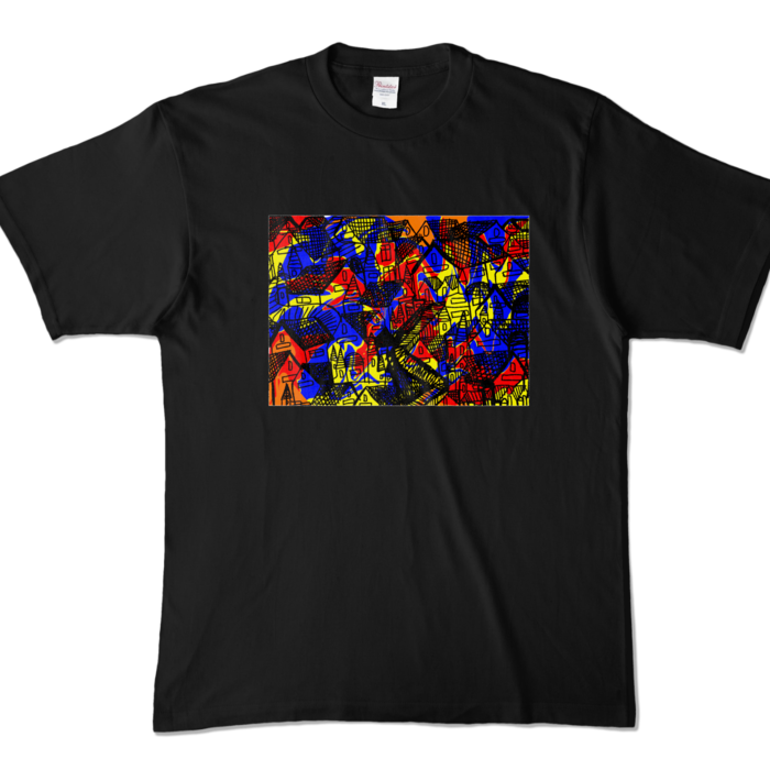 カラーTシャツ - XL - ブラック (濃色)