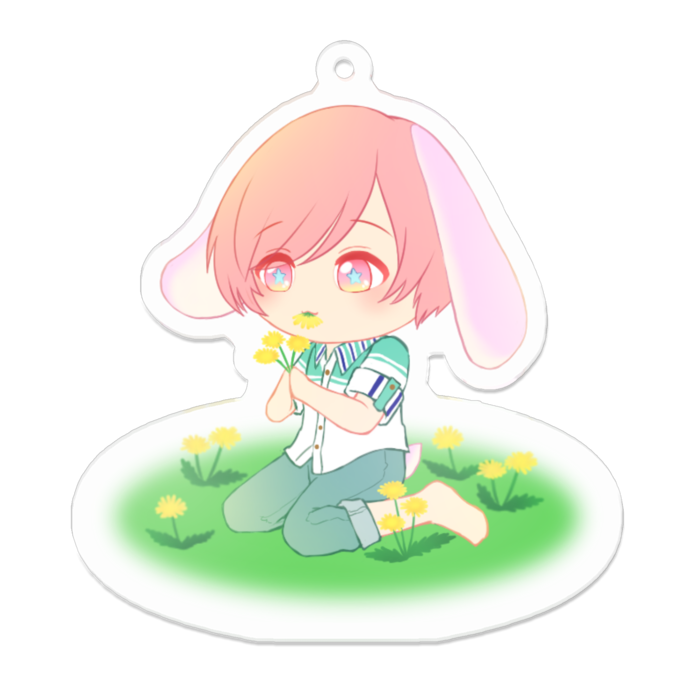 アクリルキーホルダー - 70 x 70 (mm)